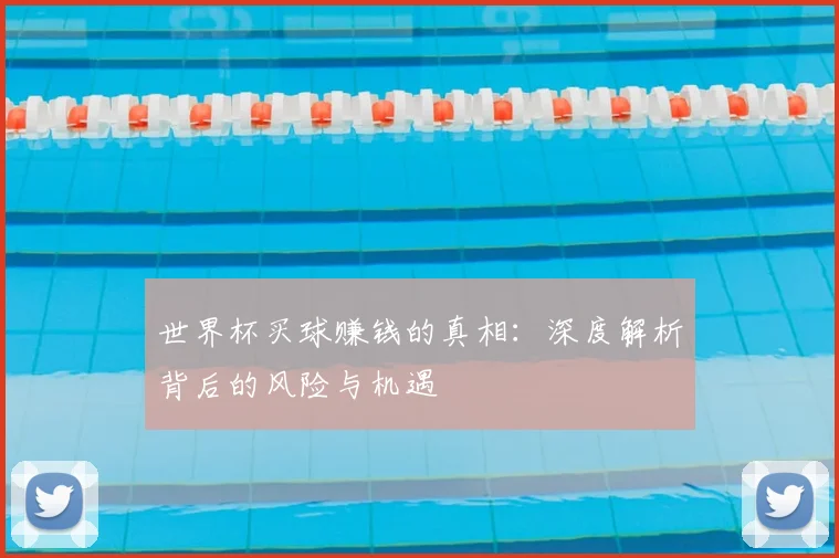 世界杯买球赚钱的真相：深度解析背后的风险与机遇